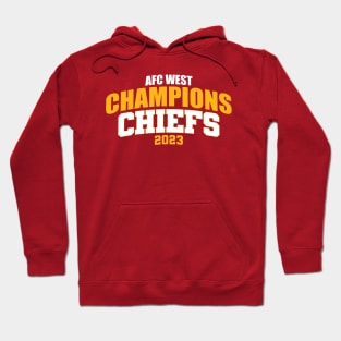 Chiefs AFC West Champs Hoodie